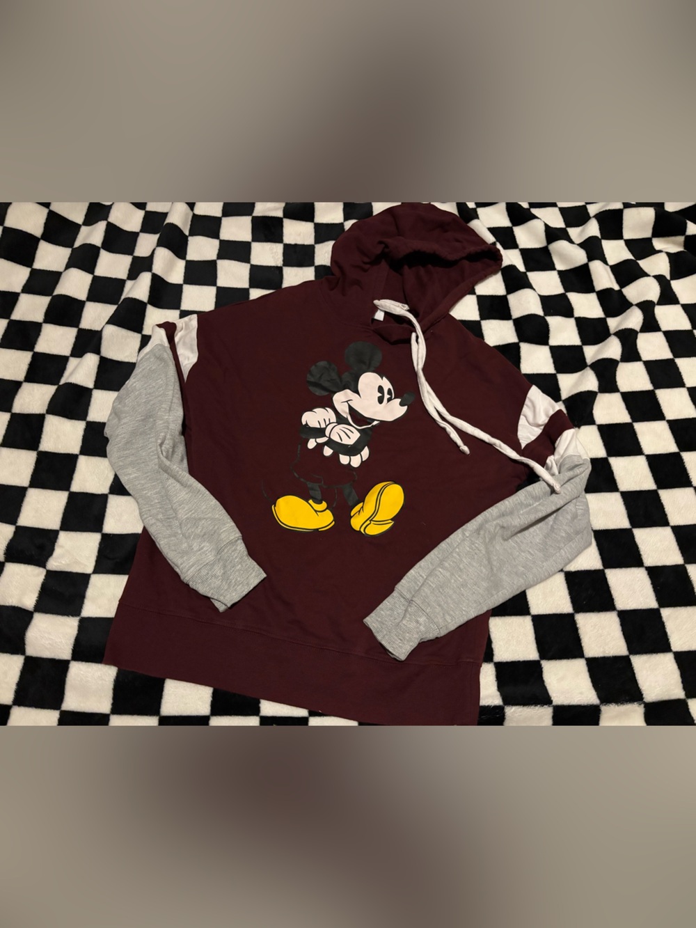 Ladies small Mickey Mouse hoodie